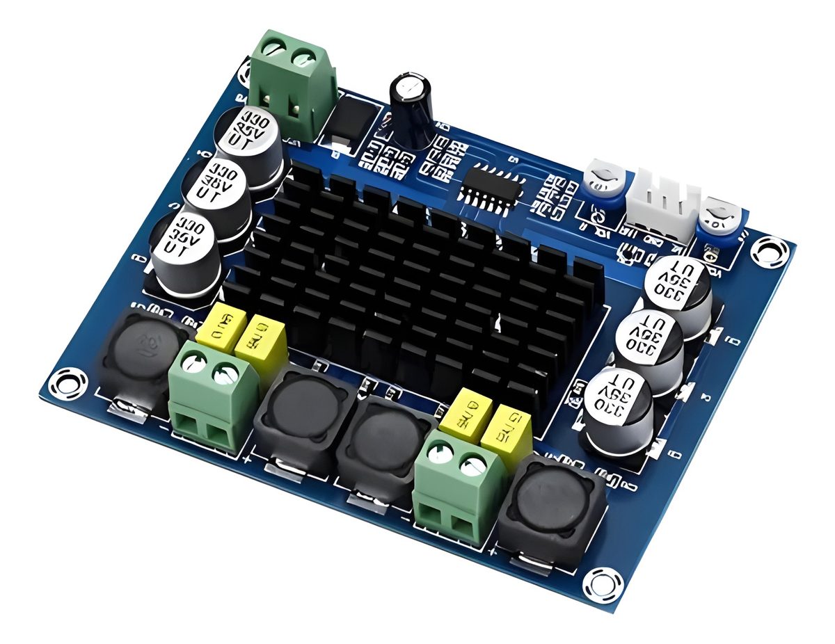 Amplificador 120W 2 Canales Digital