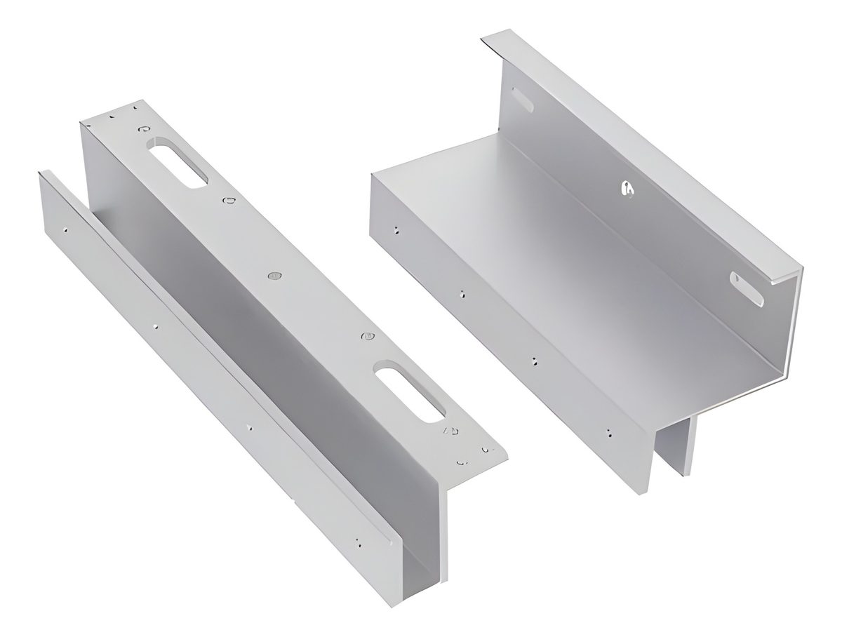 Herraje Ul Blindex Para Cerradura Magnética Sm-280 Vidrio A Pared