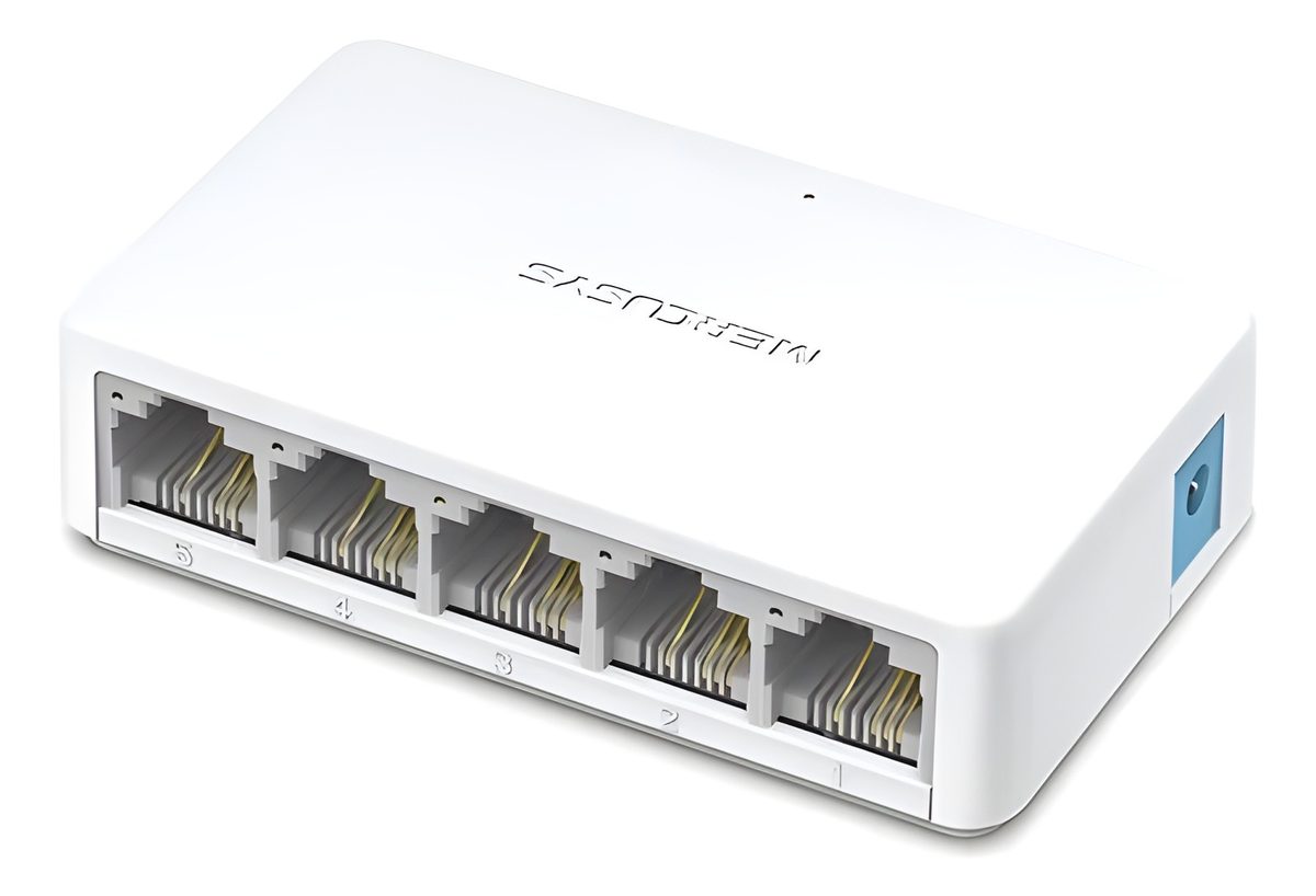 Switch 5 Puertos 10/100Mbps