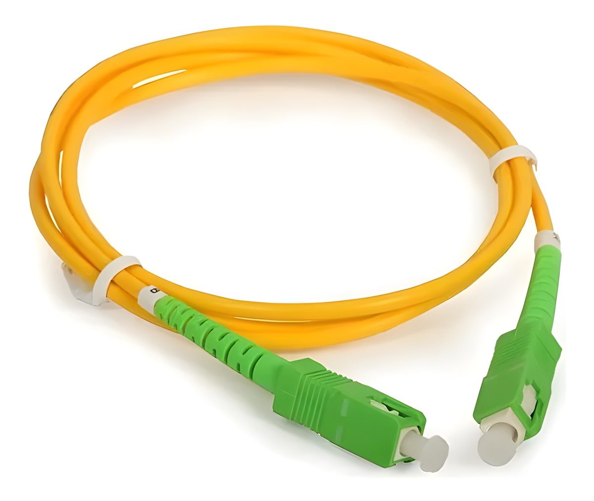 Patch Cord De Fibra Óptica SC/SC 2 M Amarillo