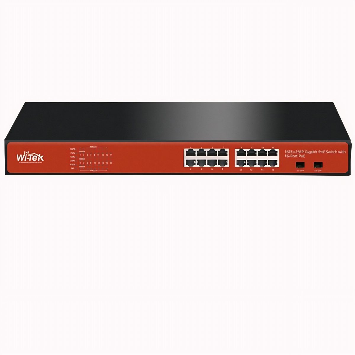 Switch No Administrable 16 Puertos Gigabit Gigabit PoE 197W