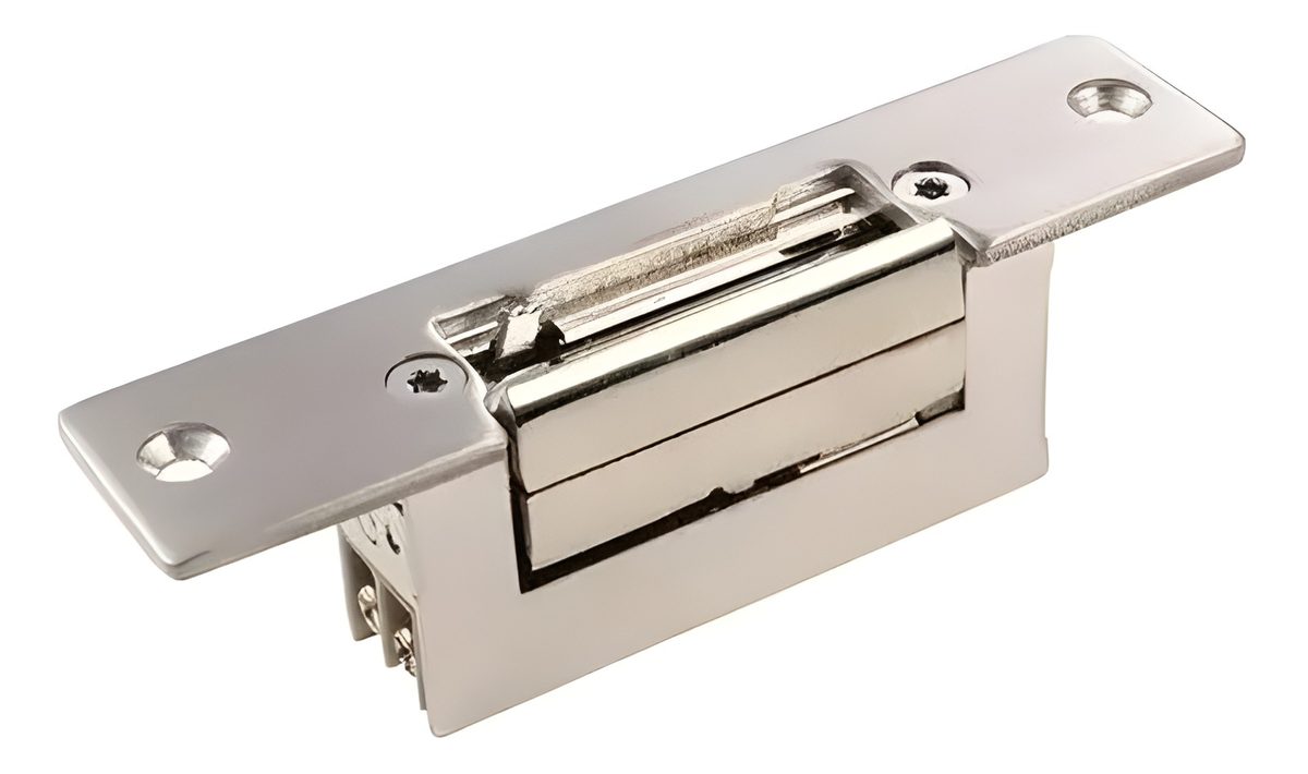 Cerrojo Electromecánico De Embutir En Marco 12V 300kg