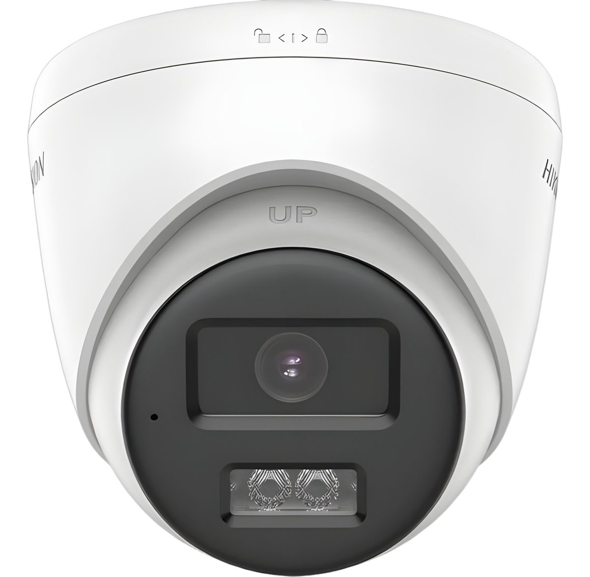 Cámara HD Analógica Torreta Exterior 2MP 2.8mm Luz Dual 40m 0.01Lux Audio Bidireccional