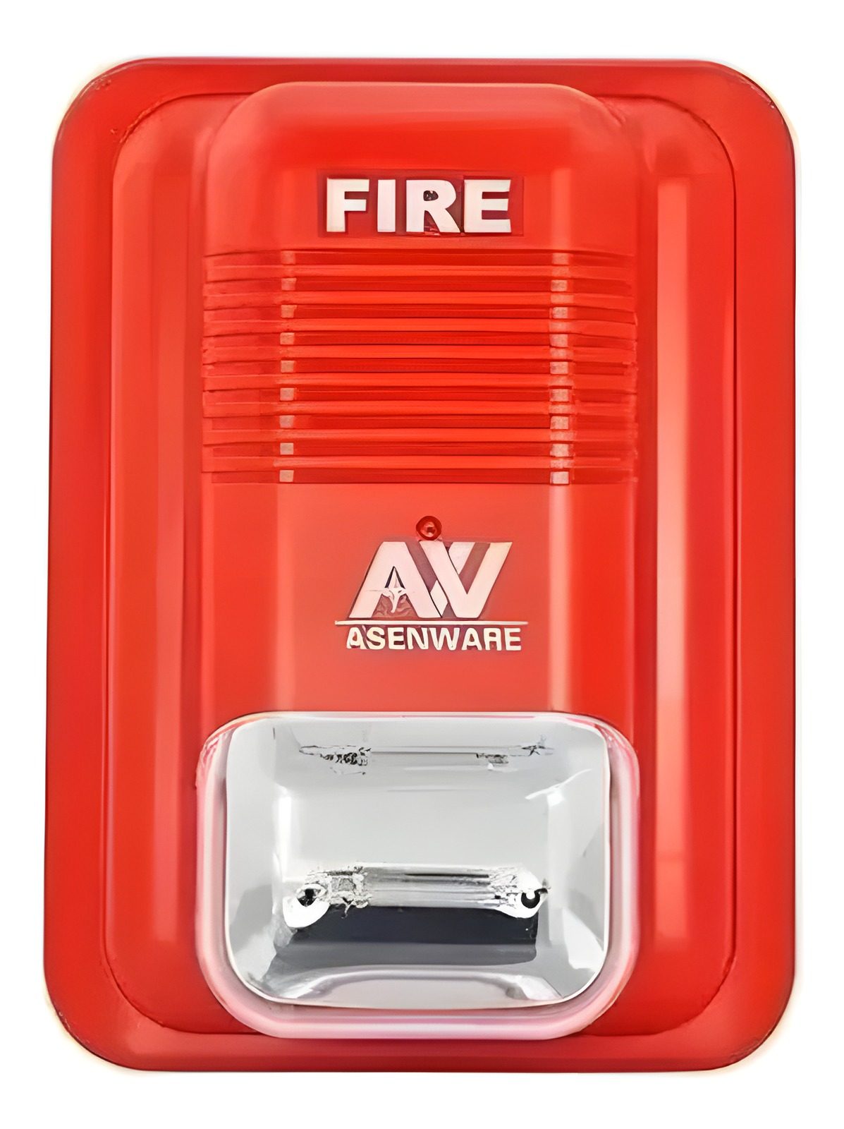 Sirena De Incendio Con Estrobo 12V/24V Para Interior