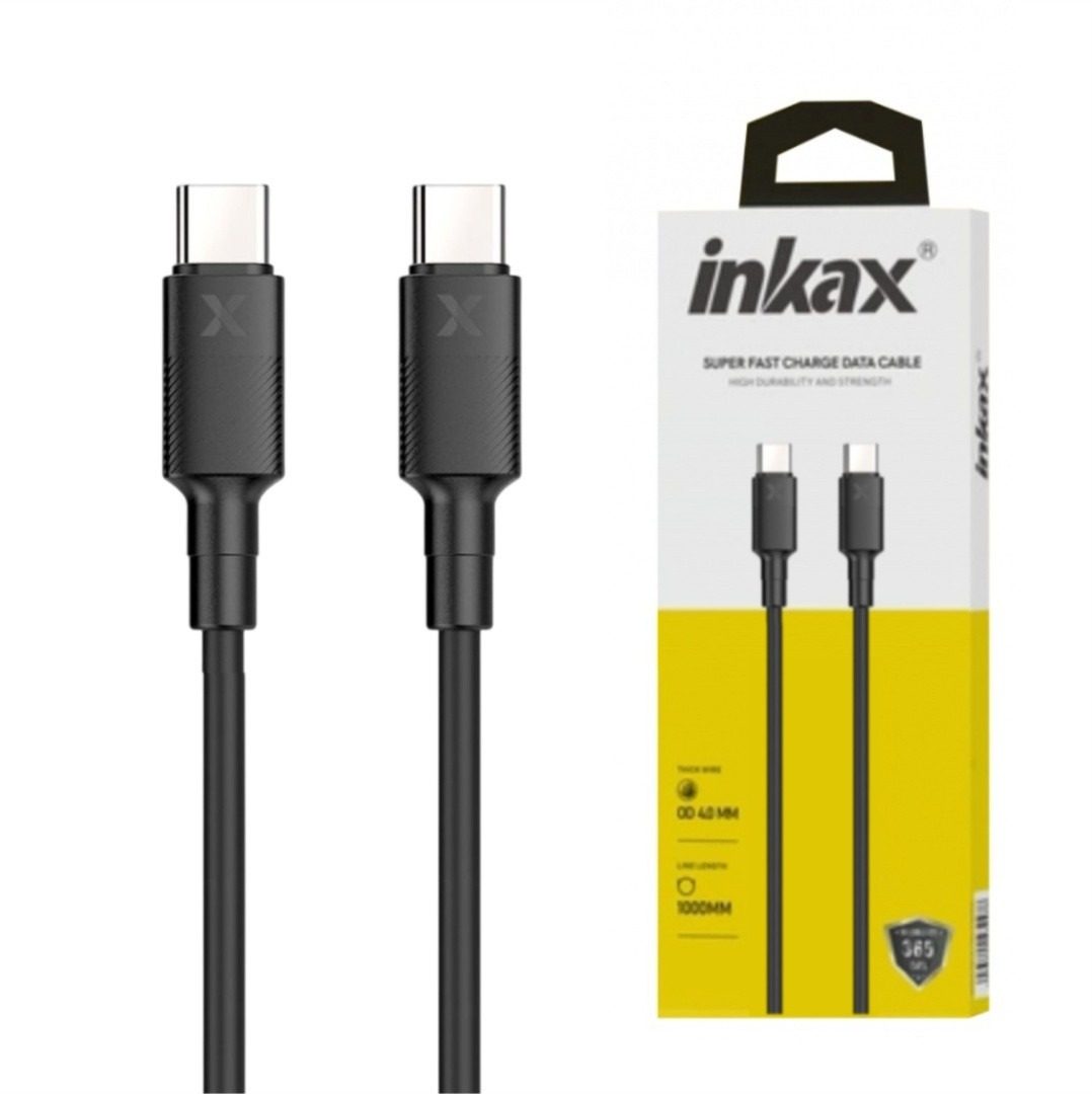 Cable USB-C A USB-C 3.1A 1 M Negro
