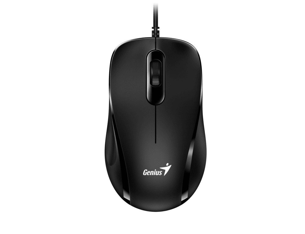 Mouse Óptico USB 1200 Dpi 3 Botones Negro