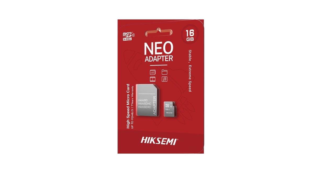 Tarjeta microSD 16GB Clase 10 92MB/s