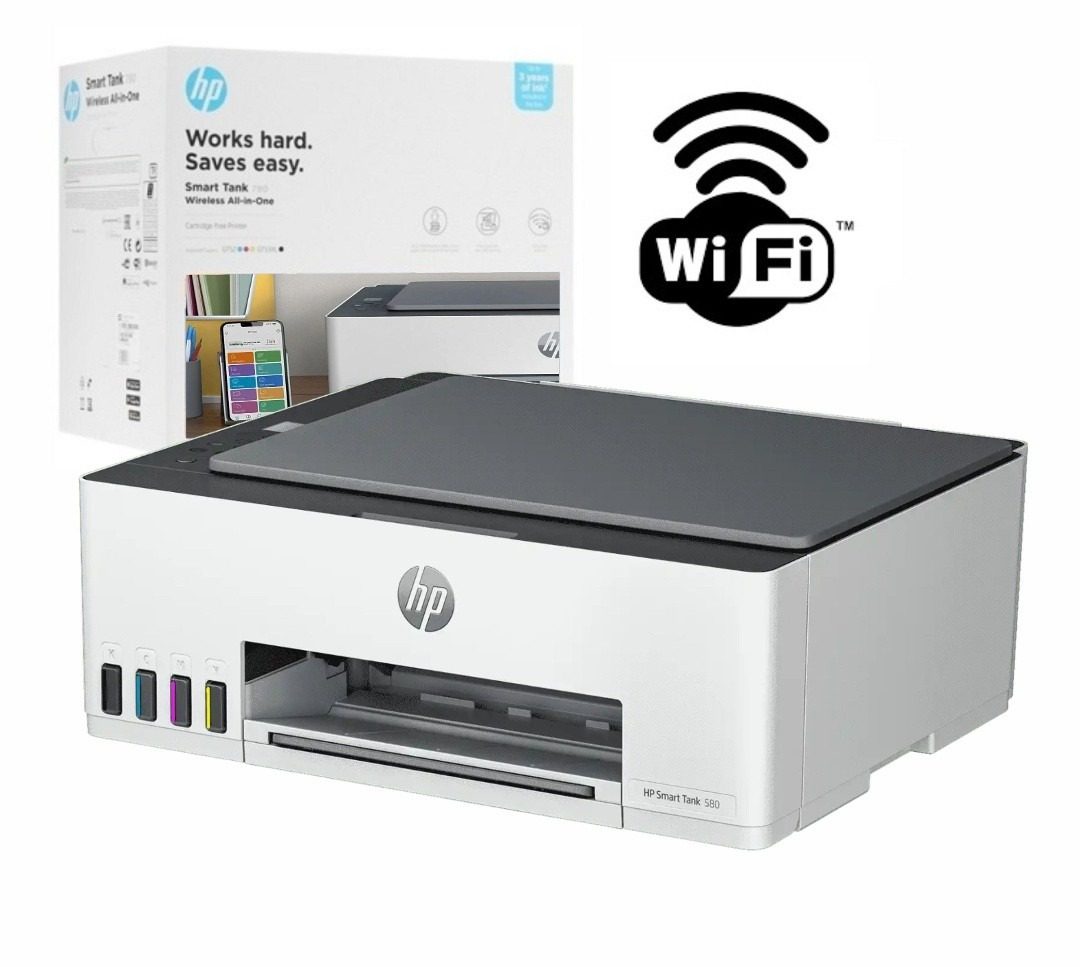 Impresora Multifunción De Tinta Continua WiFi 12ppm B/N 5ppm Color