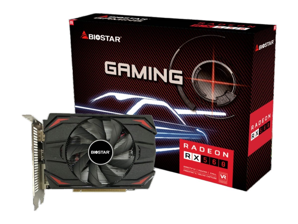 Tarjeta De Video Radeon Rx560 4GB Gddr5 PCI Express 3.0