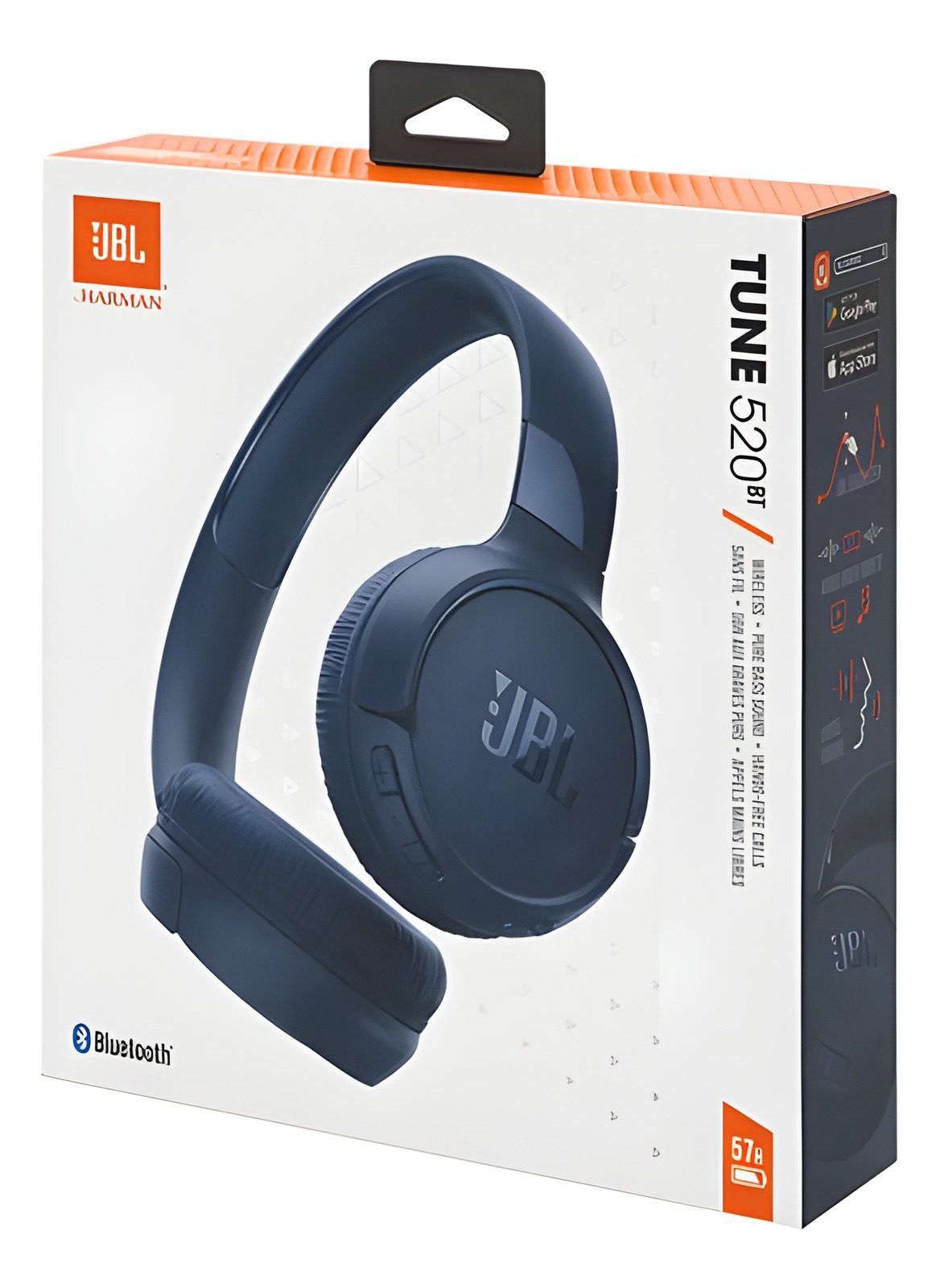 Auriculares Inalámbricos Bluetooth Con Diadema Y Micrófono Azul
