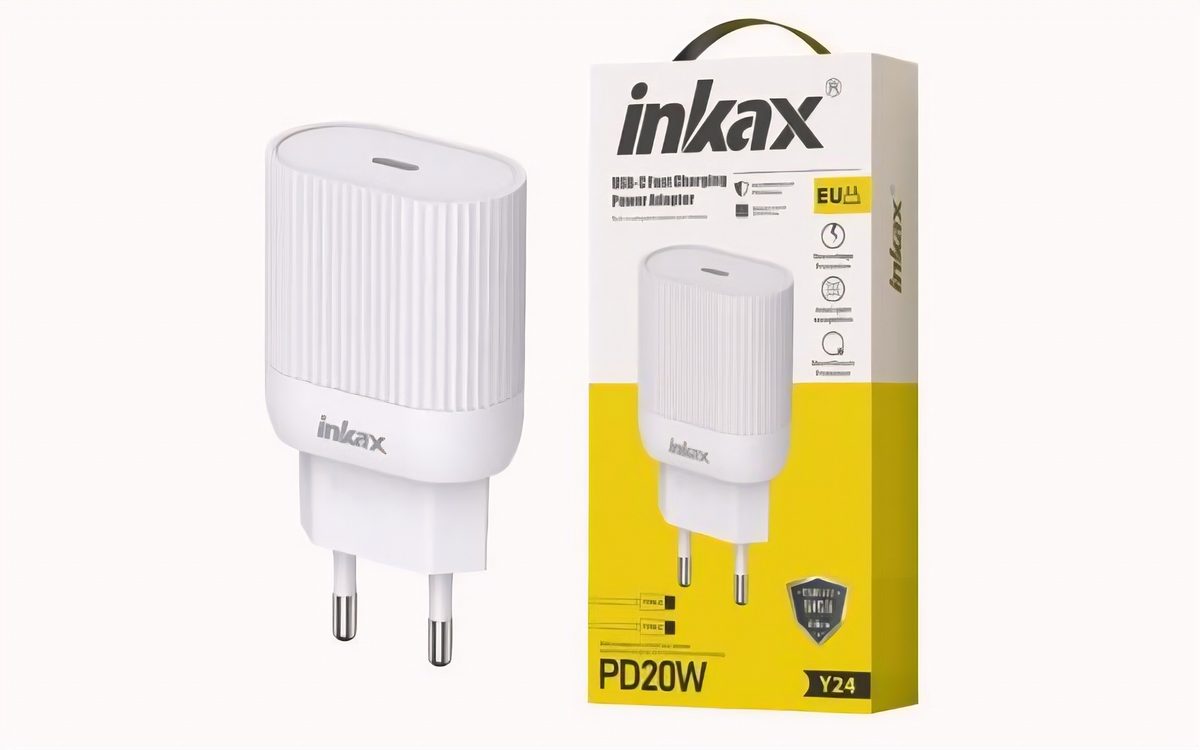 Cargador De Pared USB-C Pd 20W Blanco