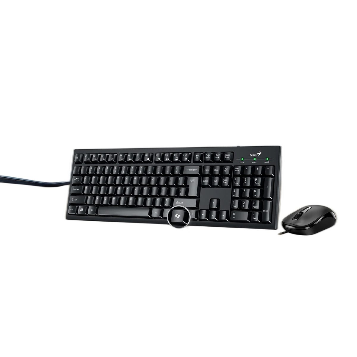 Kit Teclado Y Mouse USB Negro