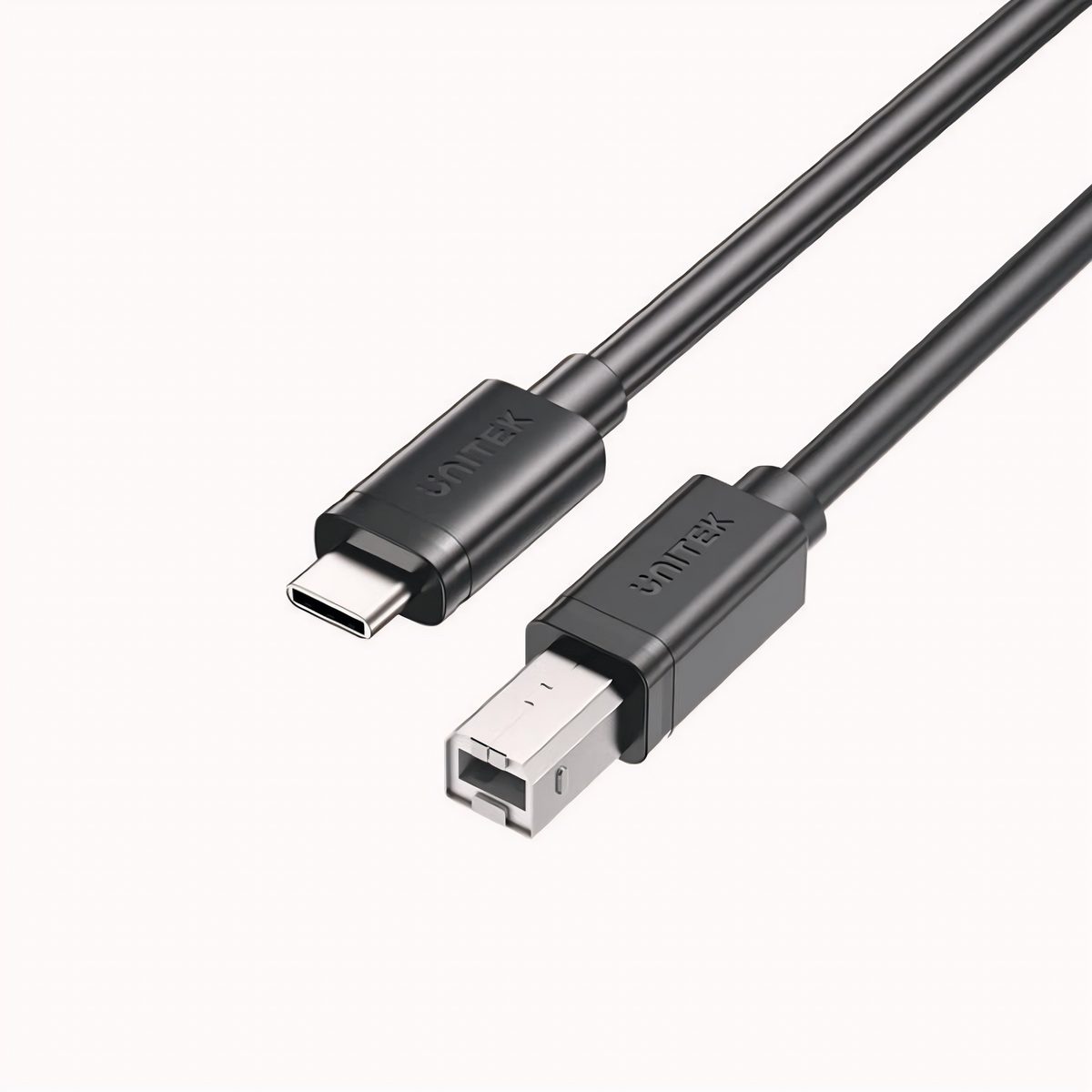 Cable USB-C A USB-B 480Mbps 2m Negro