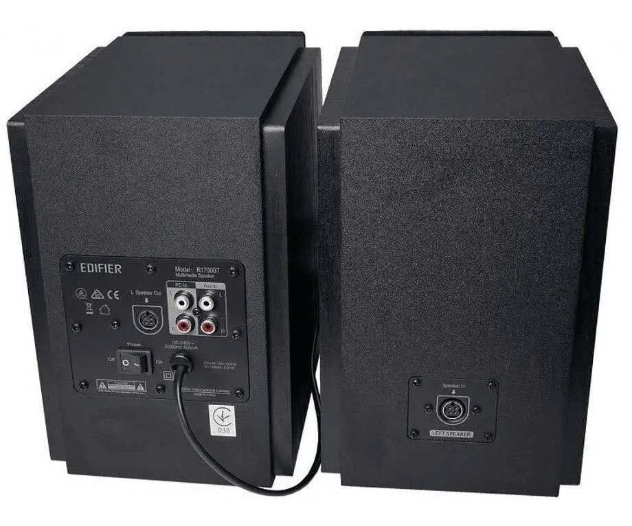 Parlantes 2.0 Bluetooth 66W Negro