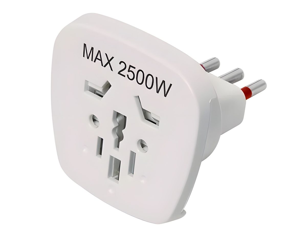 Adaptador Multiformato 2500W 3 En Línea