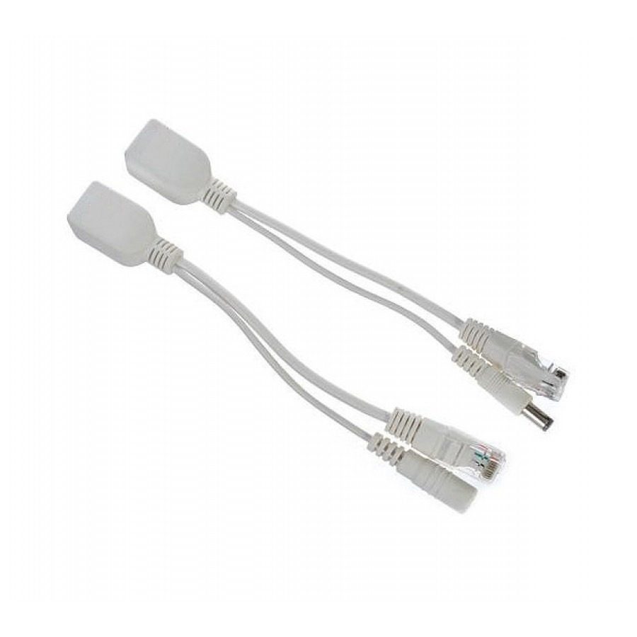 Splitter PoE 12V 10/100 Mbps Blanco
