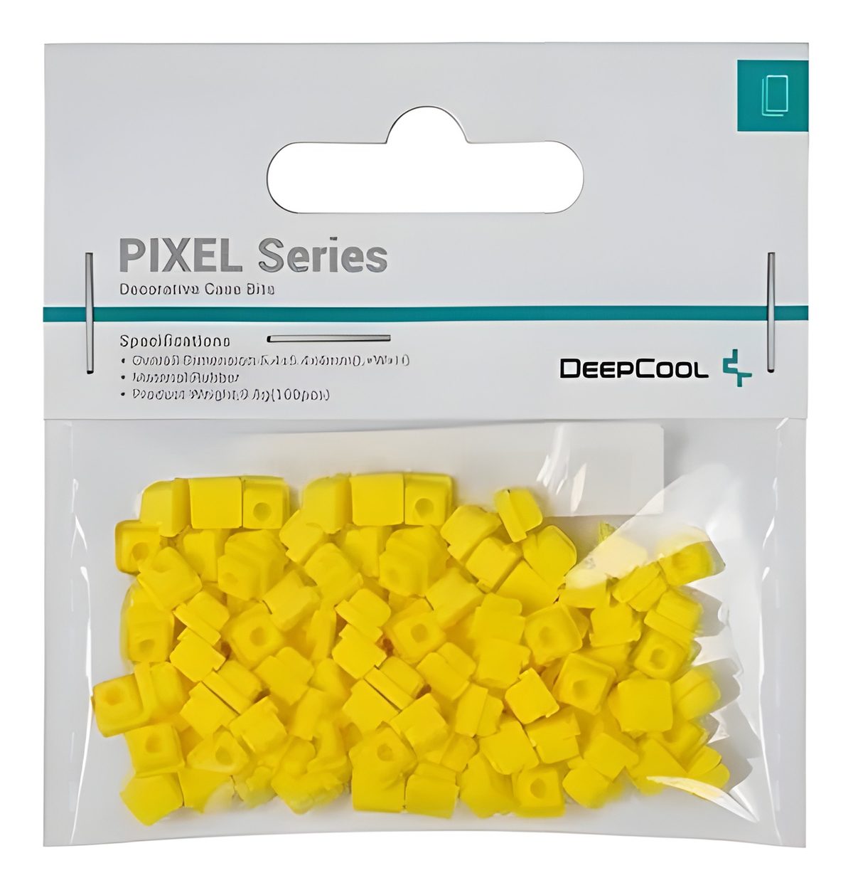 Bloques De Silicona Pixel Series Para Rejilla De Gabinete X100 Piezas