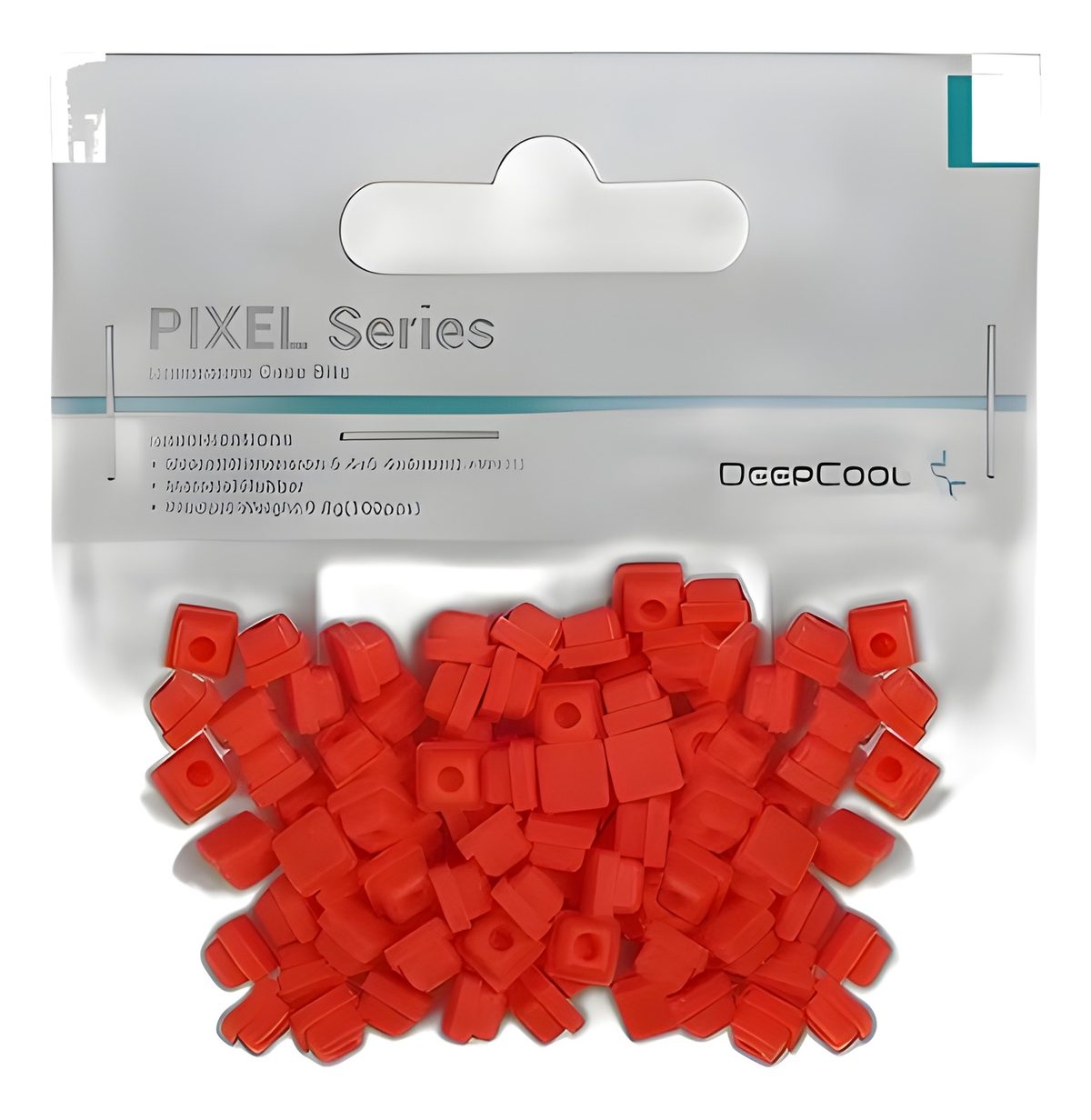 Piezas De Silicona Rojas Para Rejilla De Gabinete X100