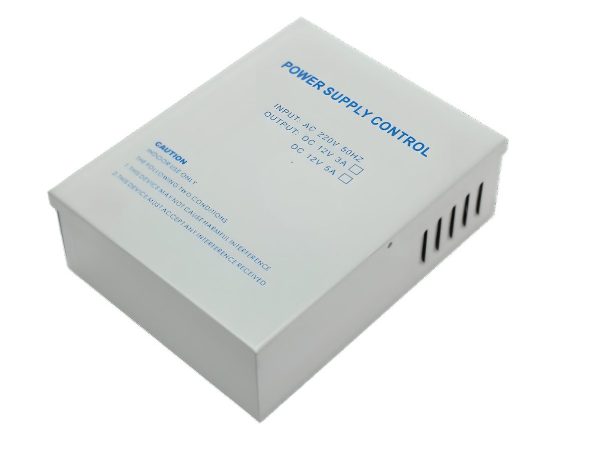 Fuente De Alimentación 12V 3A En Gabinete Para Cerradura Electromagnética