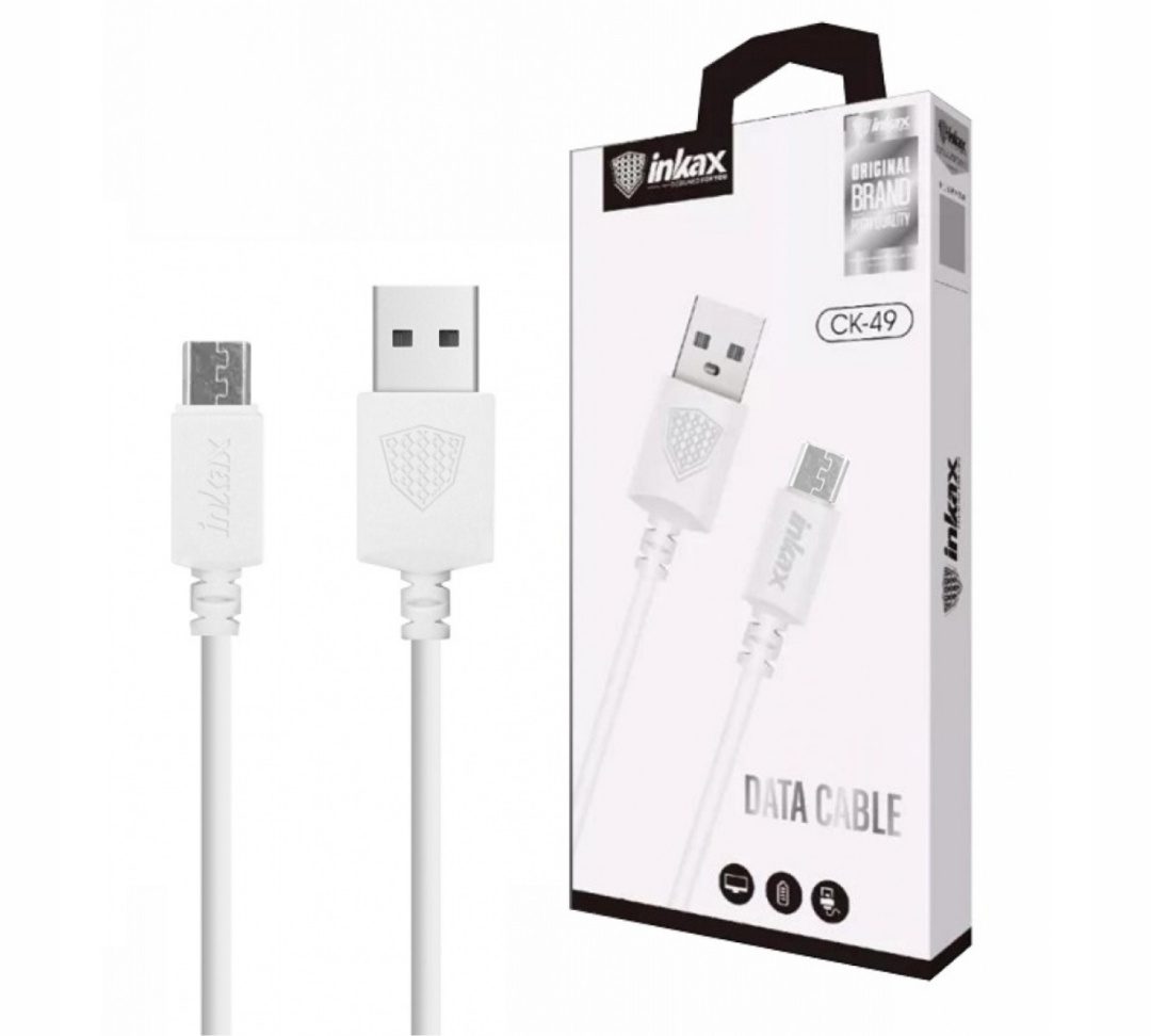 Cable Micro USB 1 M Blanco