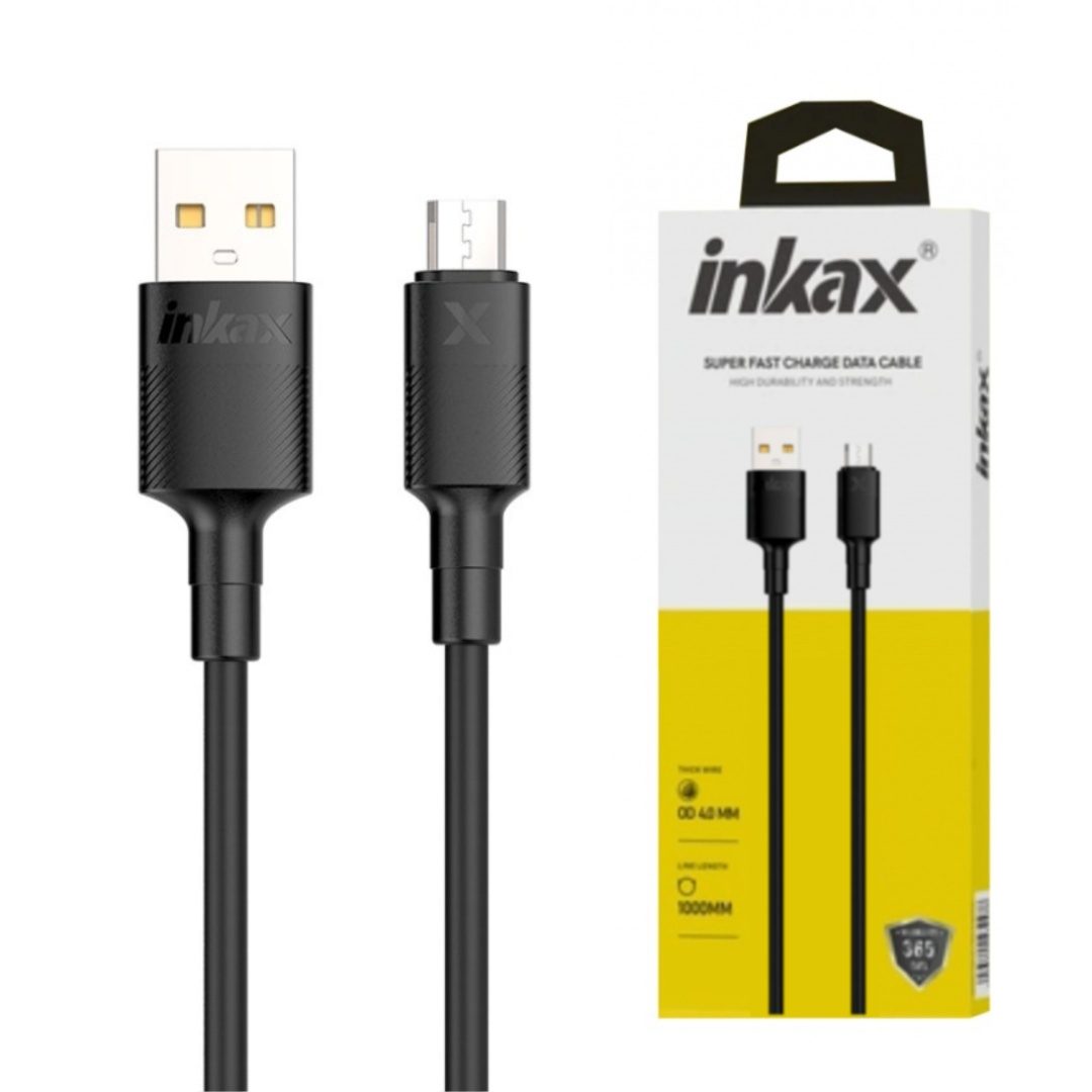 Cable USB-A Micro USB 1m Negro