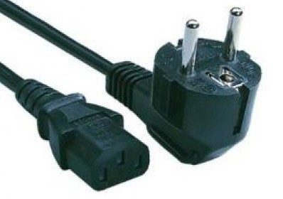 Cable De Poder Schuko 1 M Negro