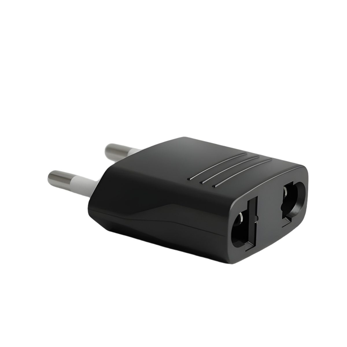 Adaptador De Ficha Americana A Ficha Común Tipo C