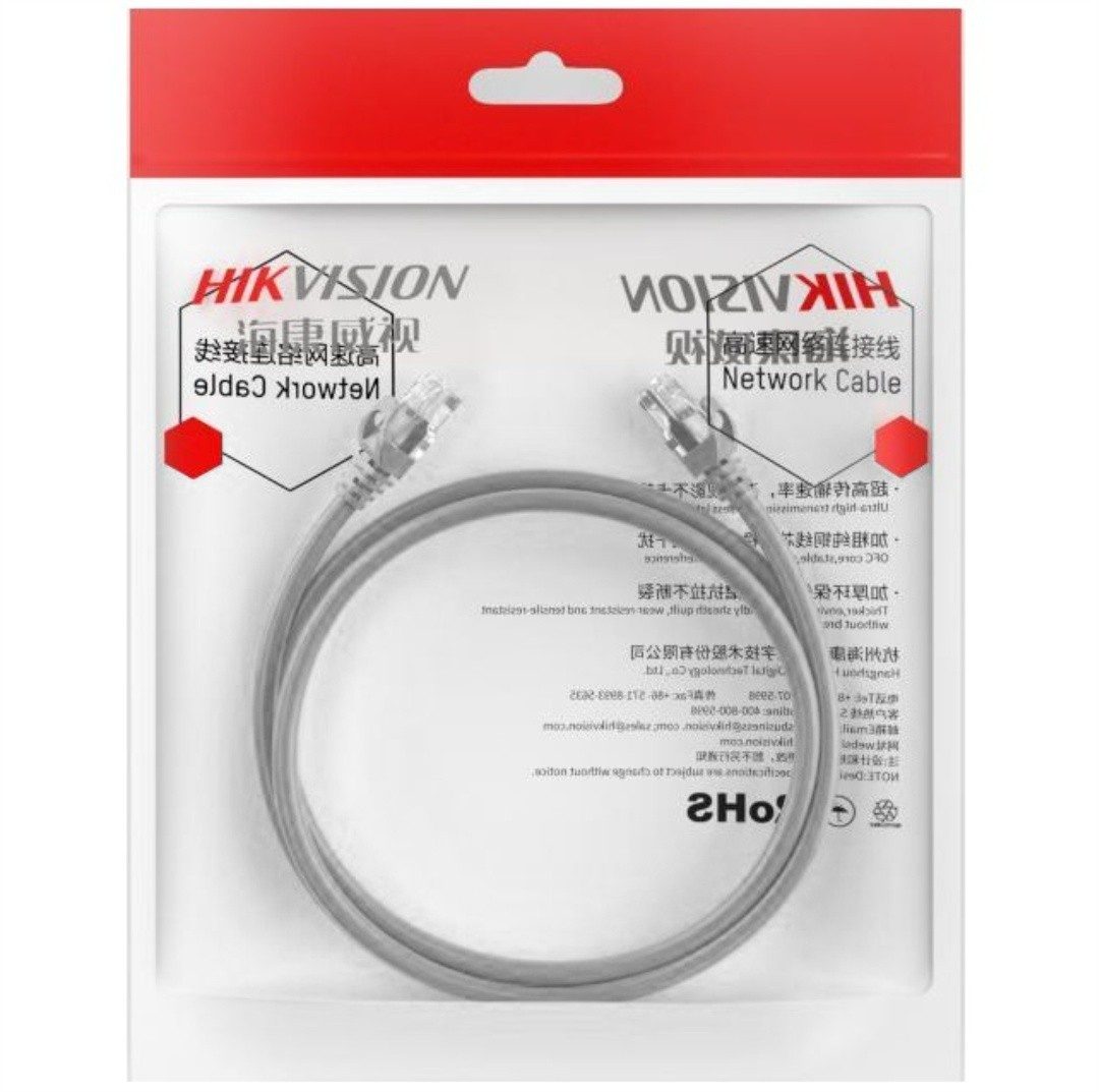 Cable Patchcord UTP Cat6 10 M Gris