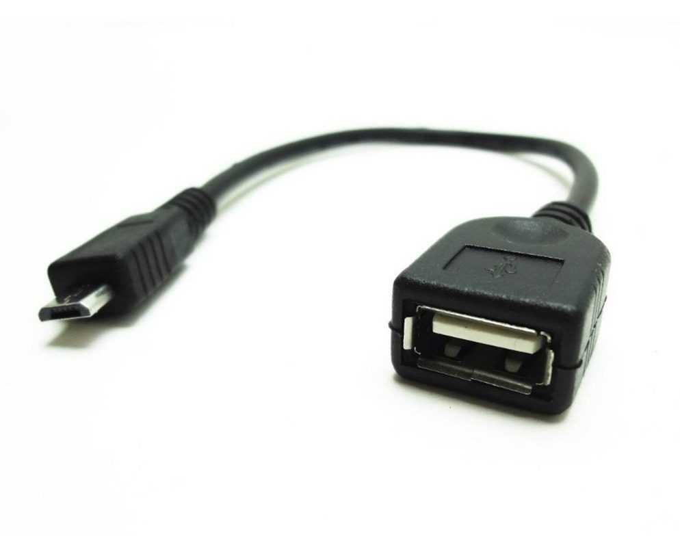 Cable Micro USB Macho A USB Hembra 10cm
