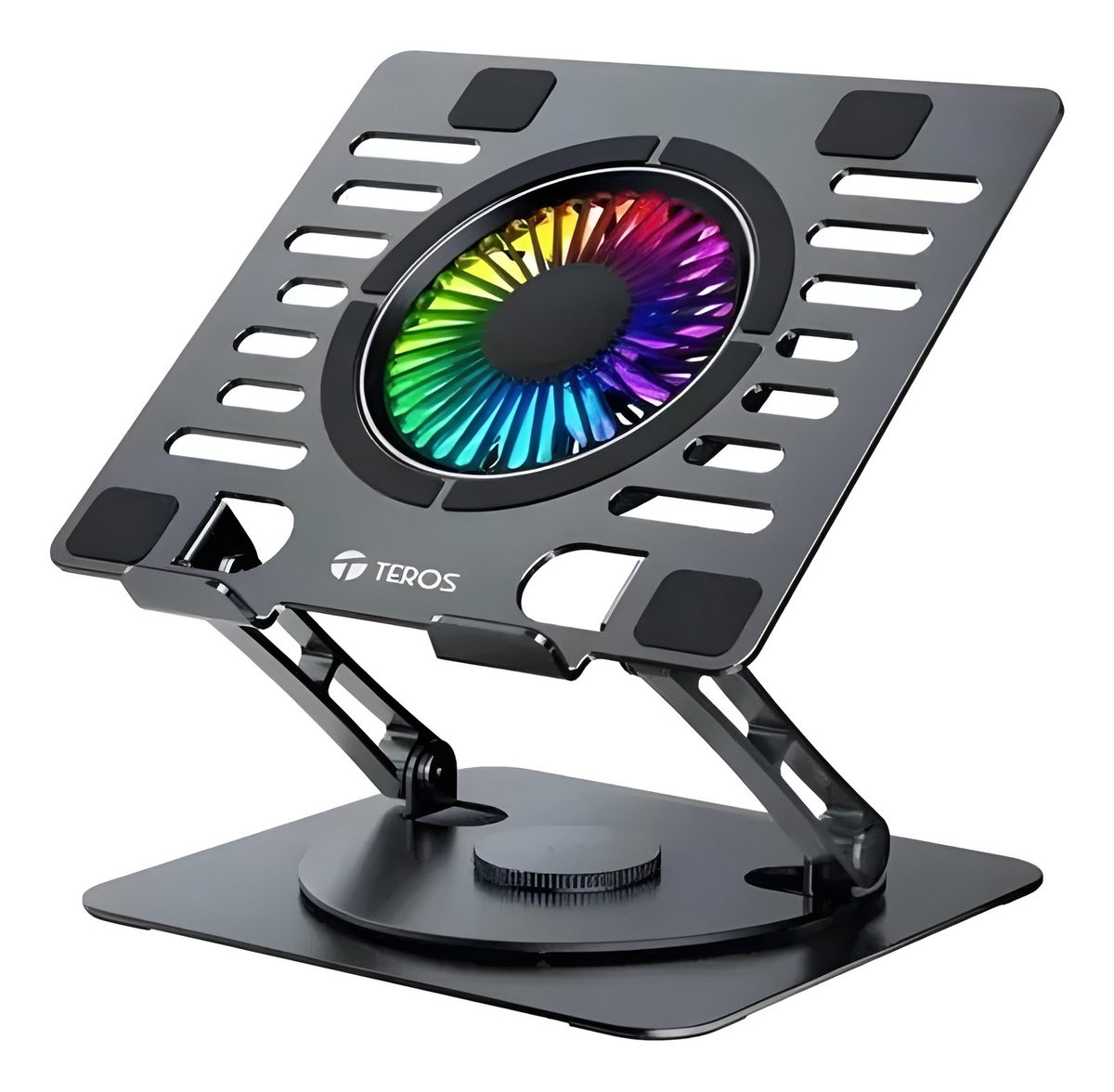 Cooler Para Notebook Hasta 15.6" Con 2 Puertos USB Gris