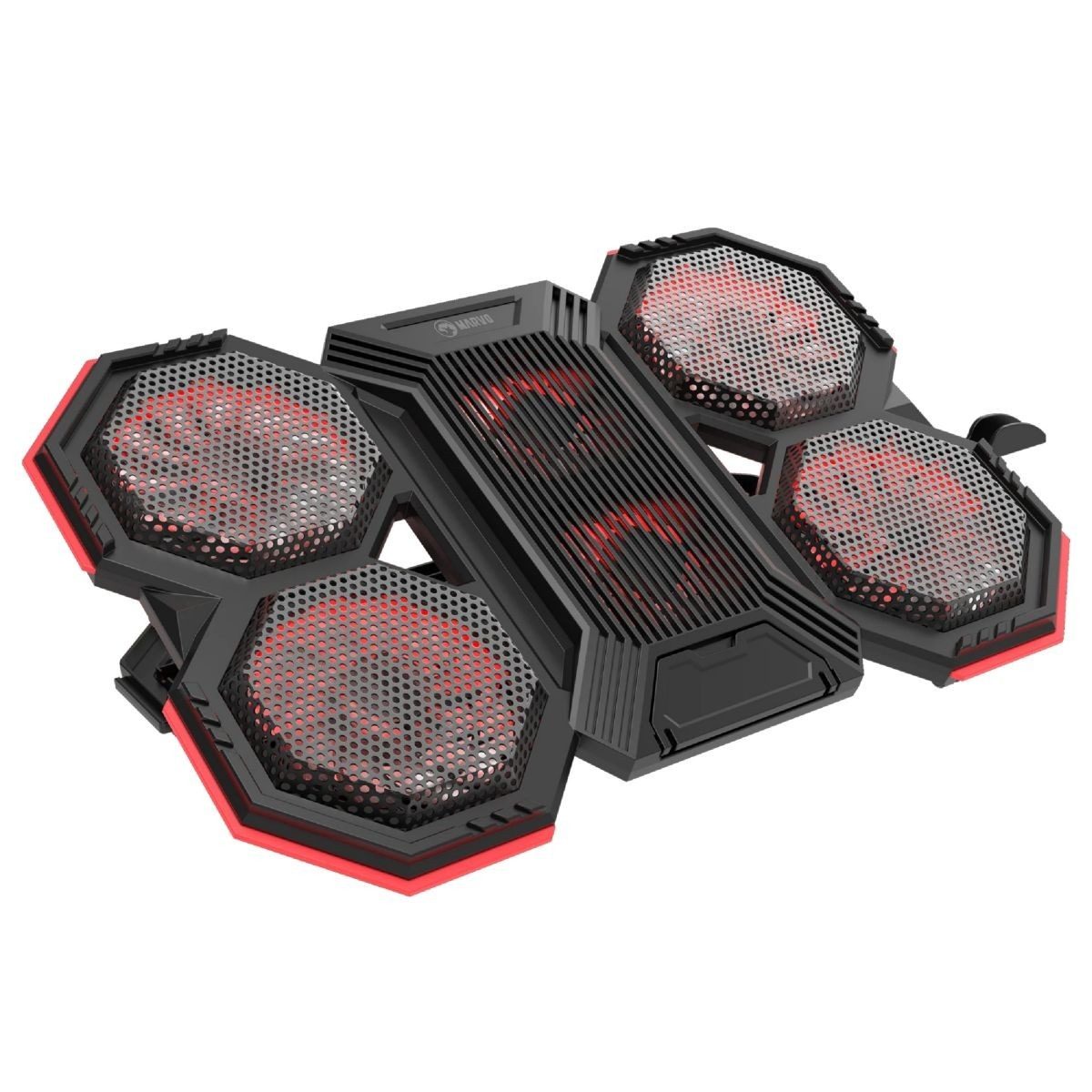 Disipador Para Notebook Hasta 17" Con 4 Ventiladores De 90mm