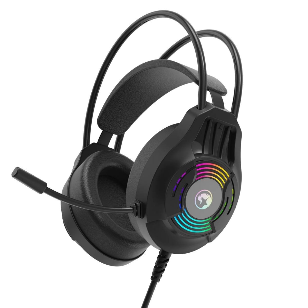 Auricular Gamer Con Micrófono USB Y 3.5 mm Rgb