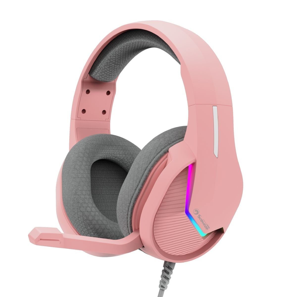 Auriculares Gamer Rgb USB 2.0 Estéreo Con Micrófono