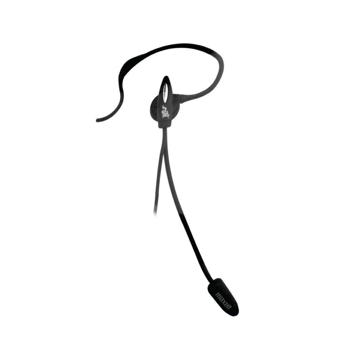 Auricular Intraural Con Micrófono 3.5mm Negro