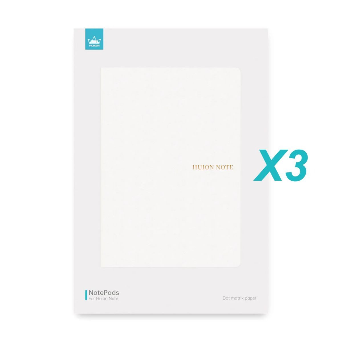 Libreta Pack X 3 Unidades Para Huion Note X10