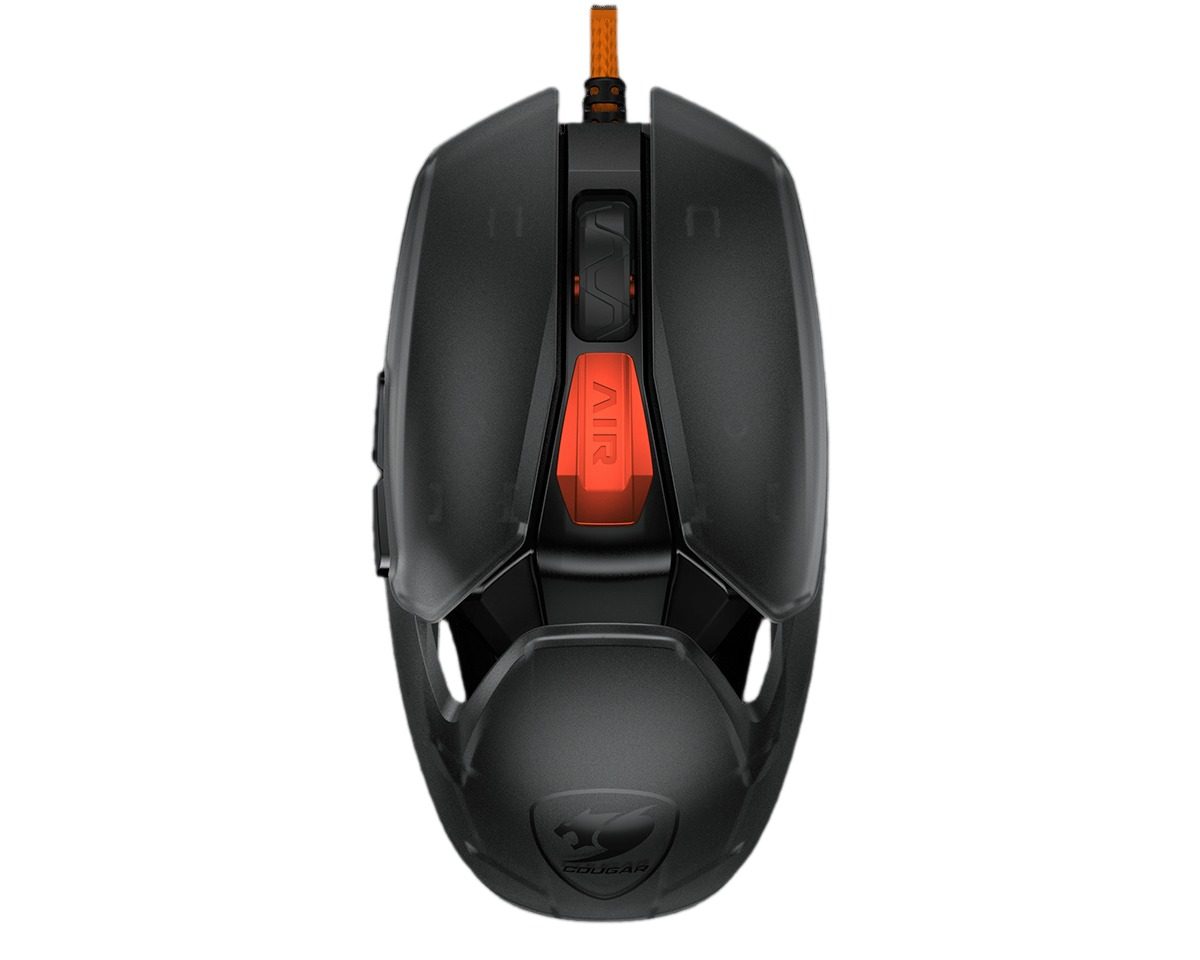 Mouse Gamer USB 20000 Dpi 6 Botones Negro