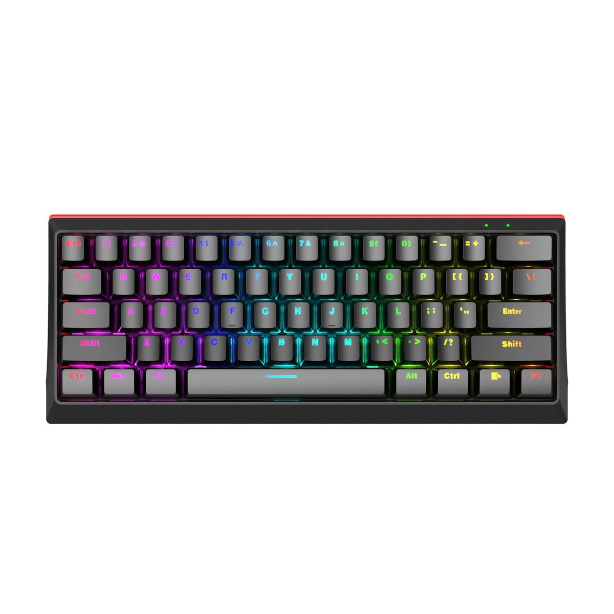 Teclado Inalámbrico Mecánico 60% Español Retroiluminado
