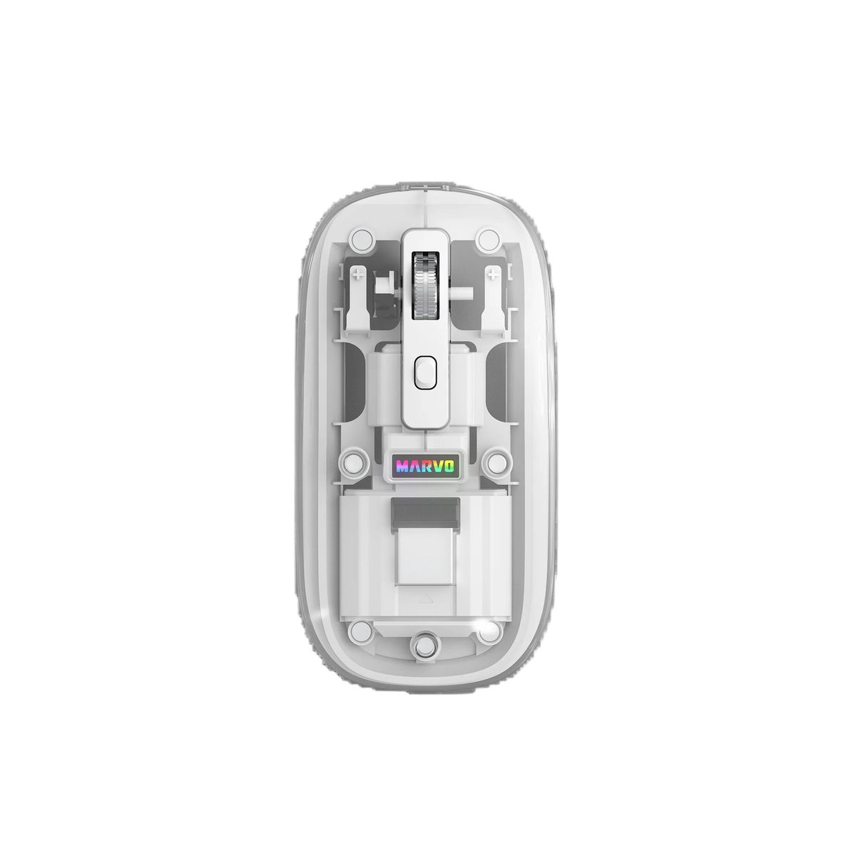 Mouse Inalámbrico Bluetooth Blanco 1600 Dpi