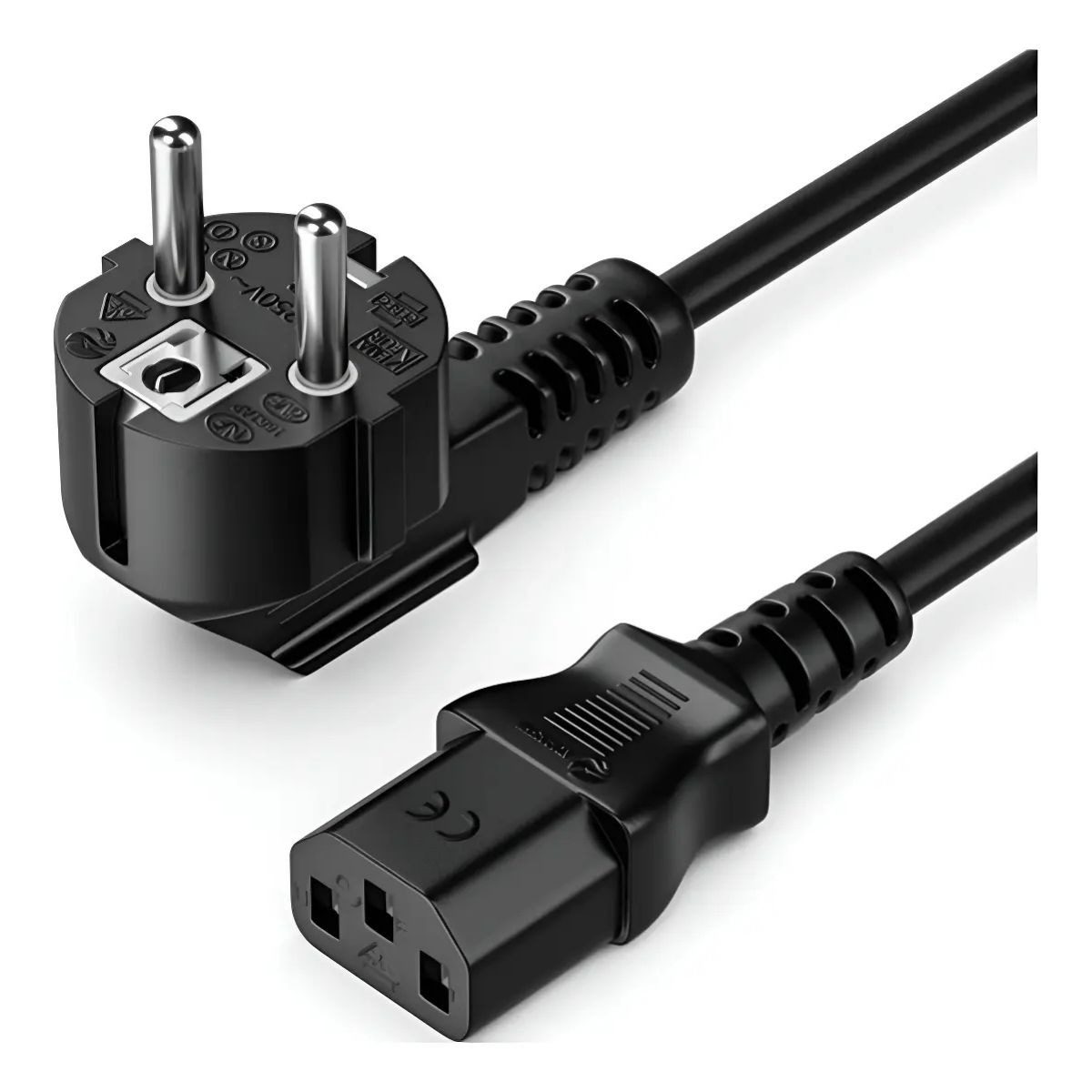 Cable De Poder Schuko 1.5 M Negro