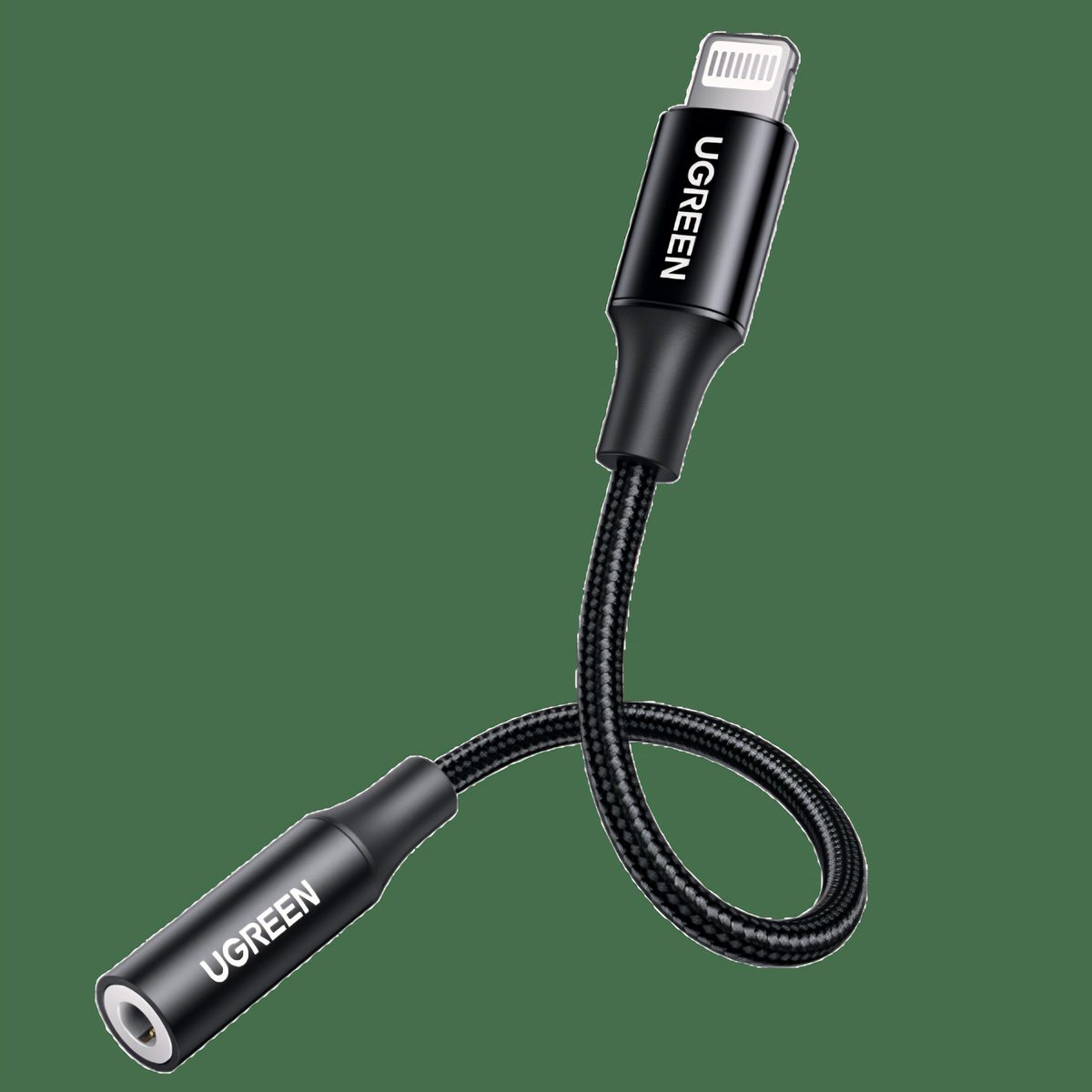 Adaptador Lightning A 3.5mm Negro