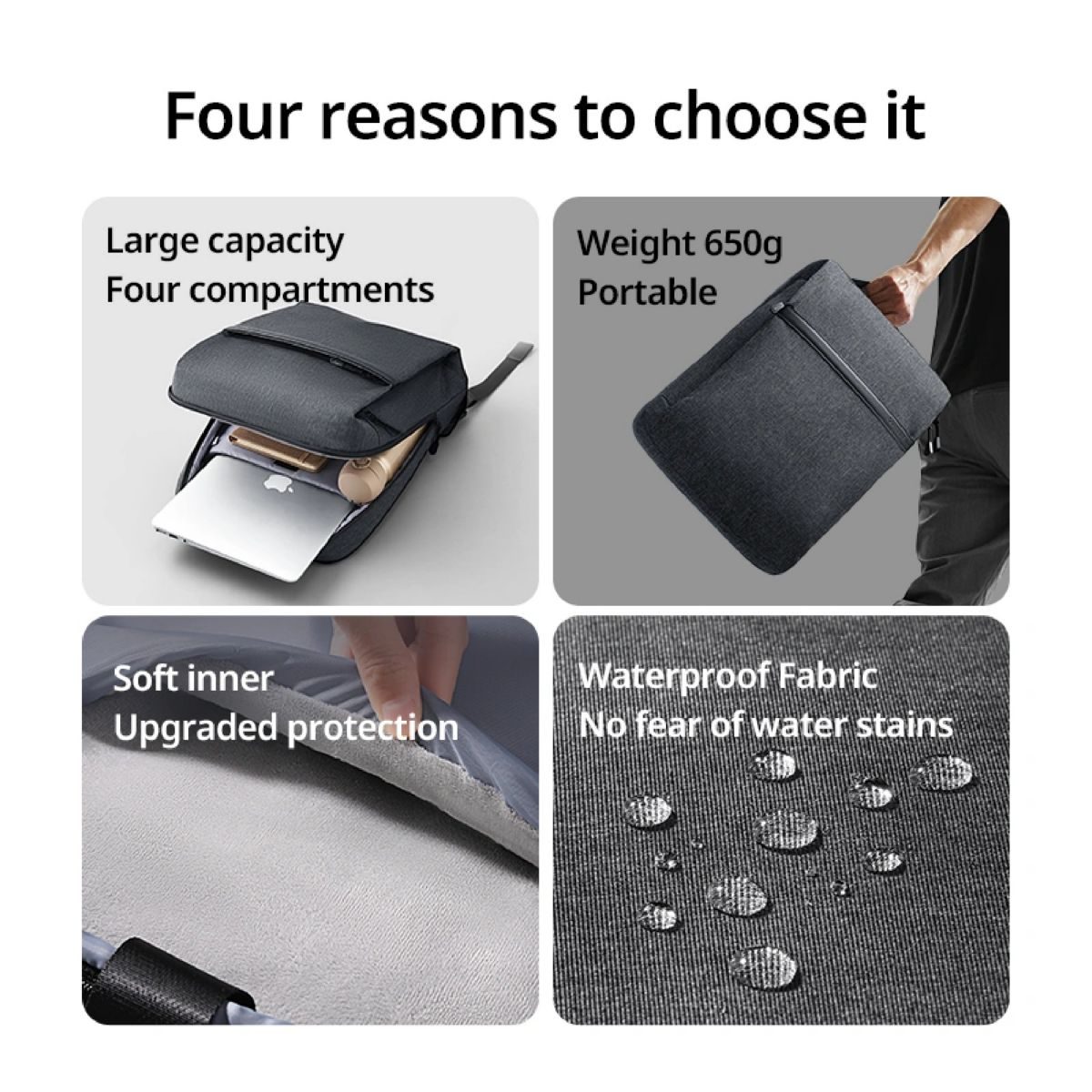 Mochila Porta Laptop 15.6"
