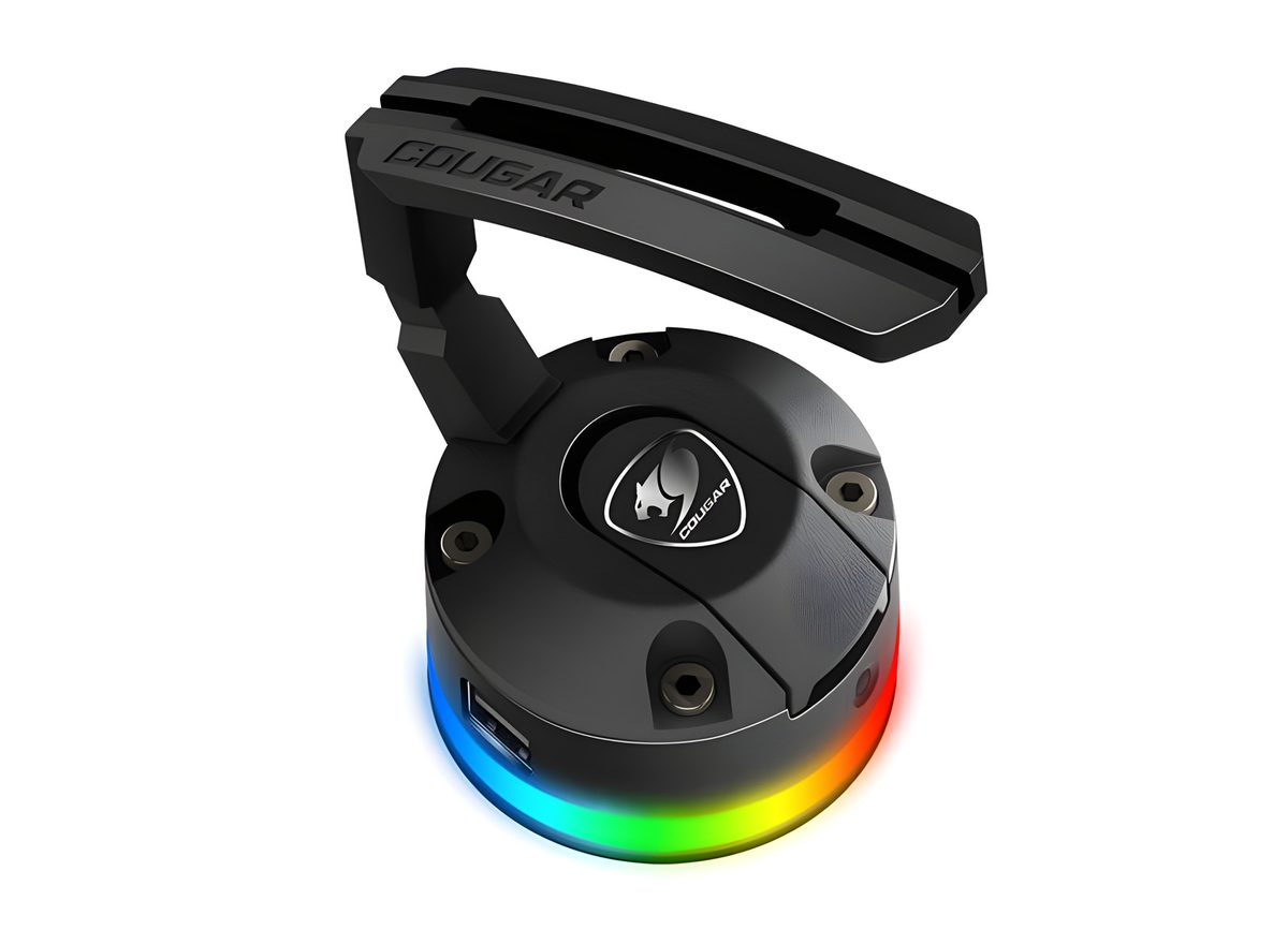 Bungee Para Mouse Gamer Rgb Negro 110x70x115mm