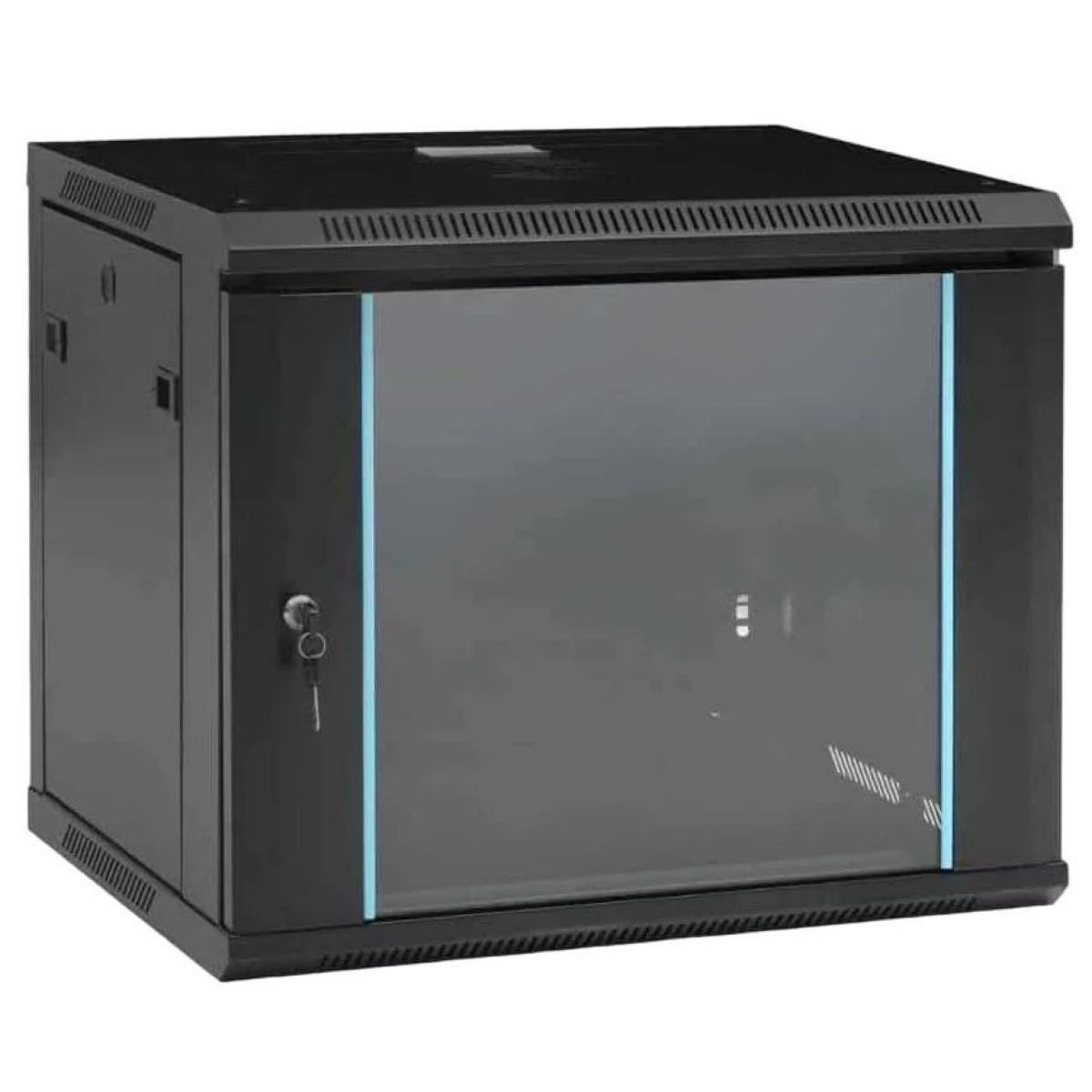 Rack 9U Con Puerta De Vidrio