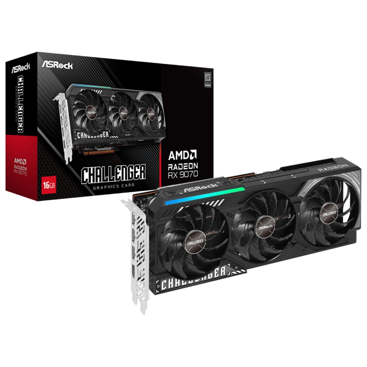 Tarjeta De Video Amd Rx 9070 16GB Gddr6