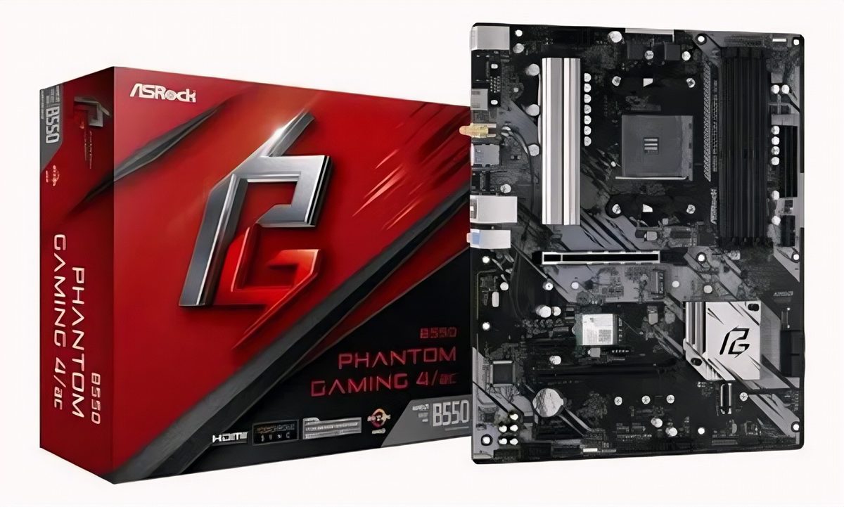 Placa Madre Amd B550 Am4 Atx