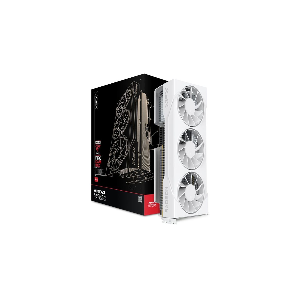Tarjeta De Video Amd Radeon Rx 9070 16GB Gddr6