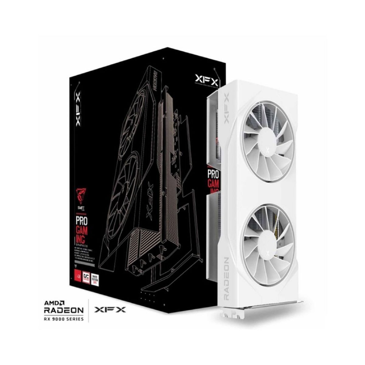 Tarjeta De Video Amd Rx 9060 Xt 8GB Gddr6