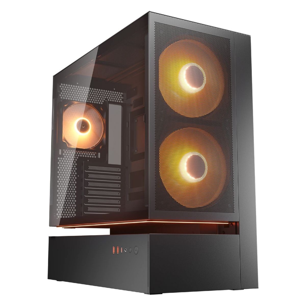 Gabinete PC Mid-Tower Atx Negro