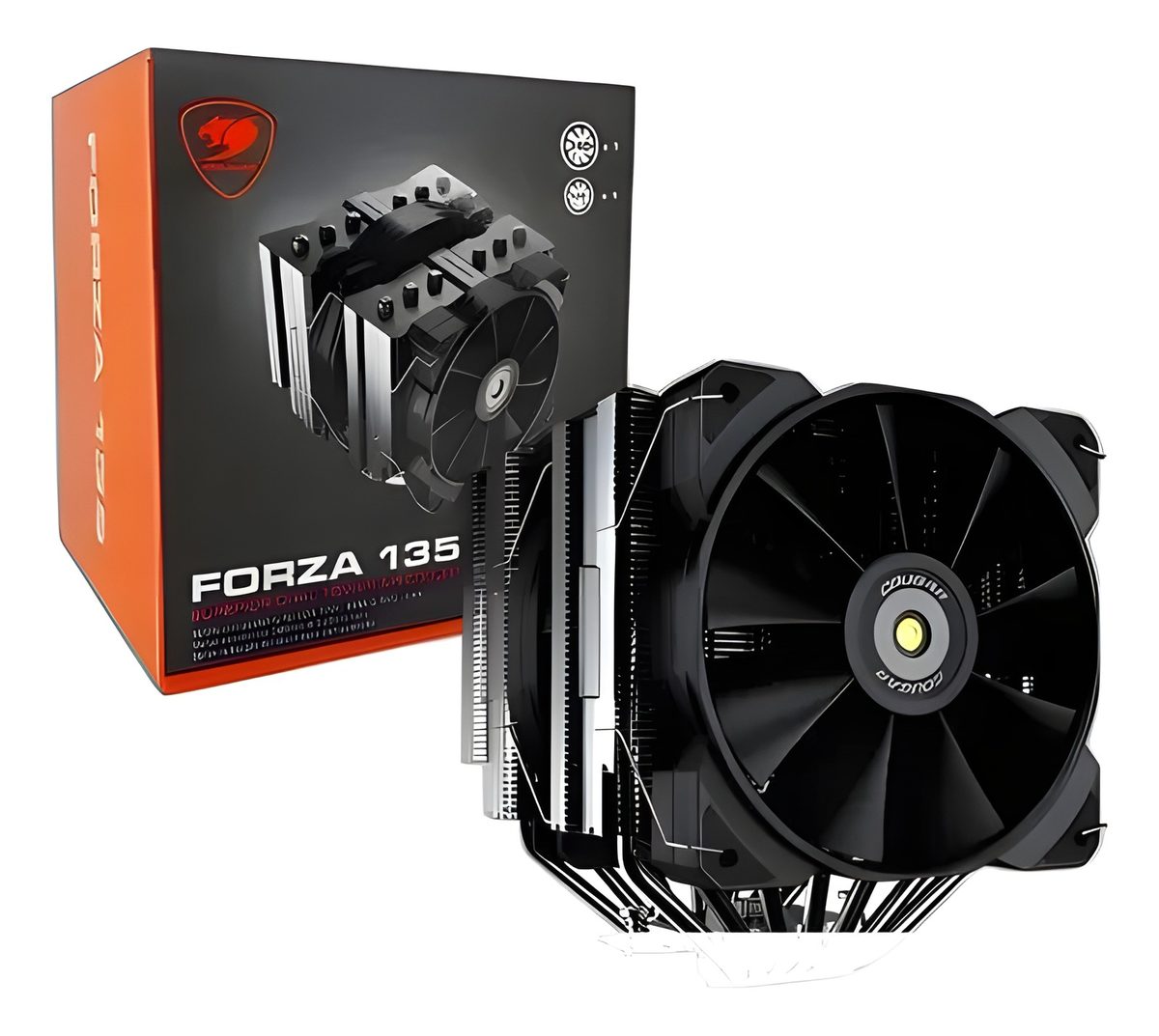 Cooler Para CPU Doble Torre Aire