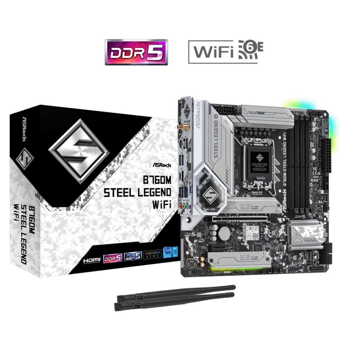 Placa Madre Micro Atx Socket 1700 Ddr5 Pcie 5.0